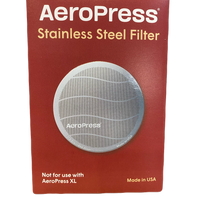 Aeropress Stainless Filter Packet Front