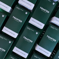 Toasted Coffee Pods Box Montage