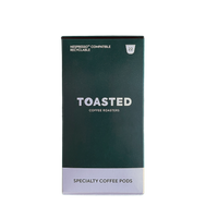 Toasted Coffee Pods Box Front