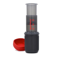 Aeropress Go on cup with lid off