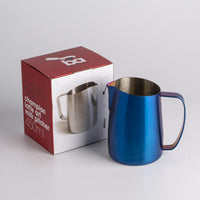 Barista Ace Electric Blue Milk Jug 450ml with Box