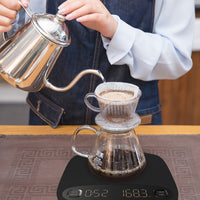 Brew Ace Coffee Scale 2k6 with pour over