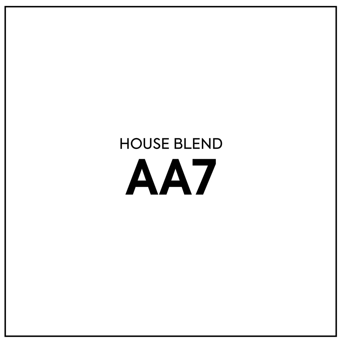 Toasted Coffee AA7 House Blend