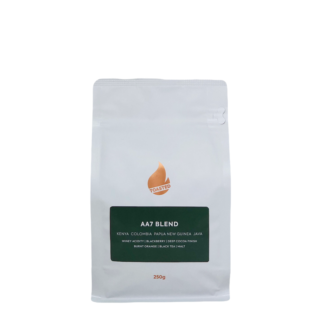 Toasted AA7 House Blend 250gm Bag
