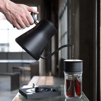 Fellow Stagg Kettle pouring into brew cup