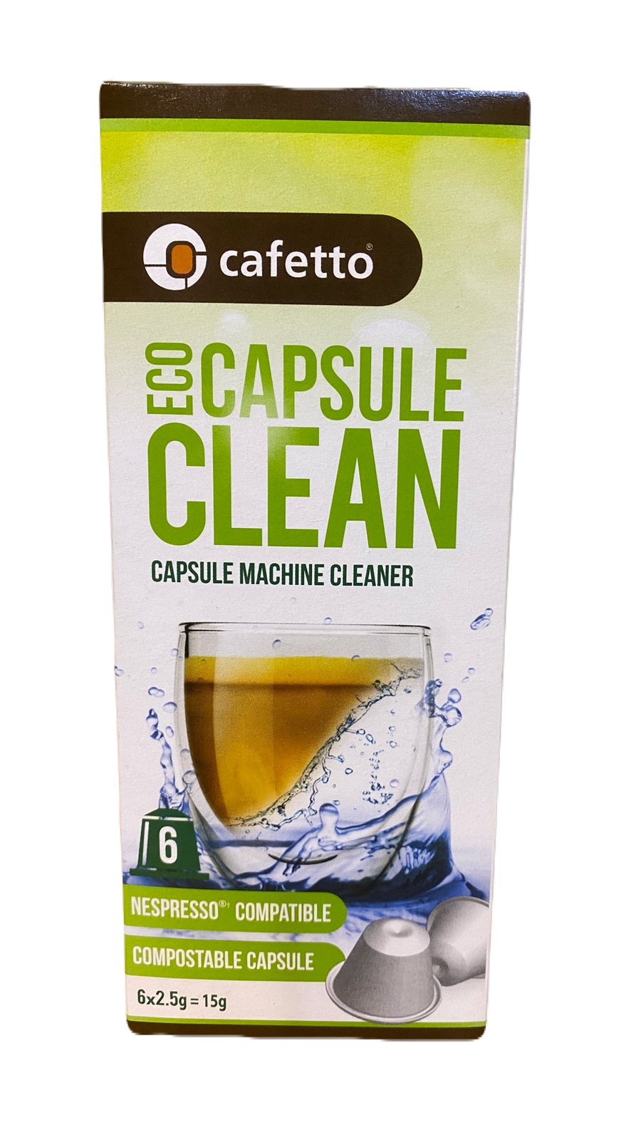 Cafetto Capsule Clean Box Front