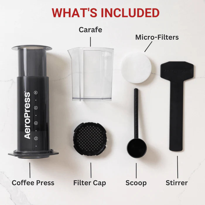 Aeropress XL Whats included