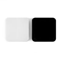 Acaia Pearl White and Blacks Scale side by side