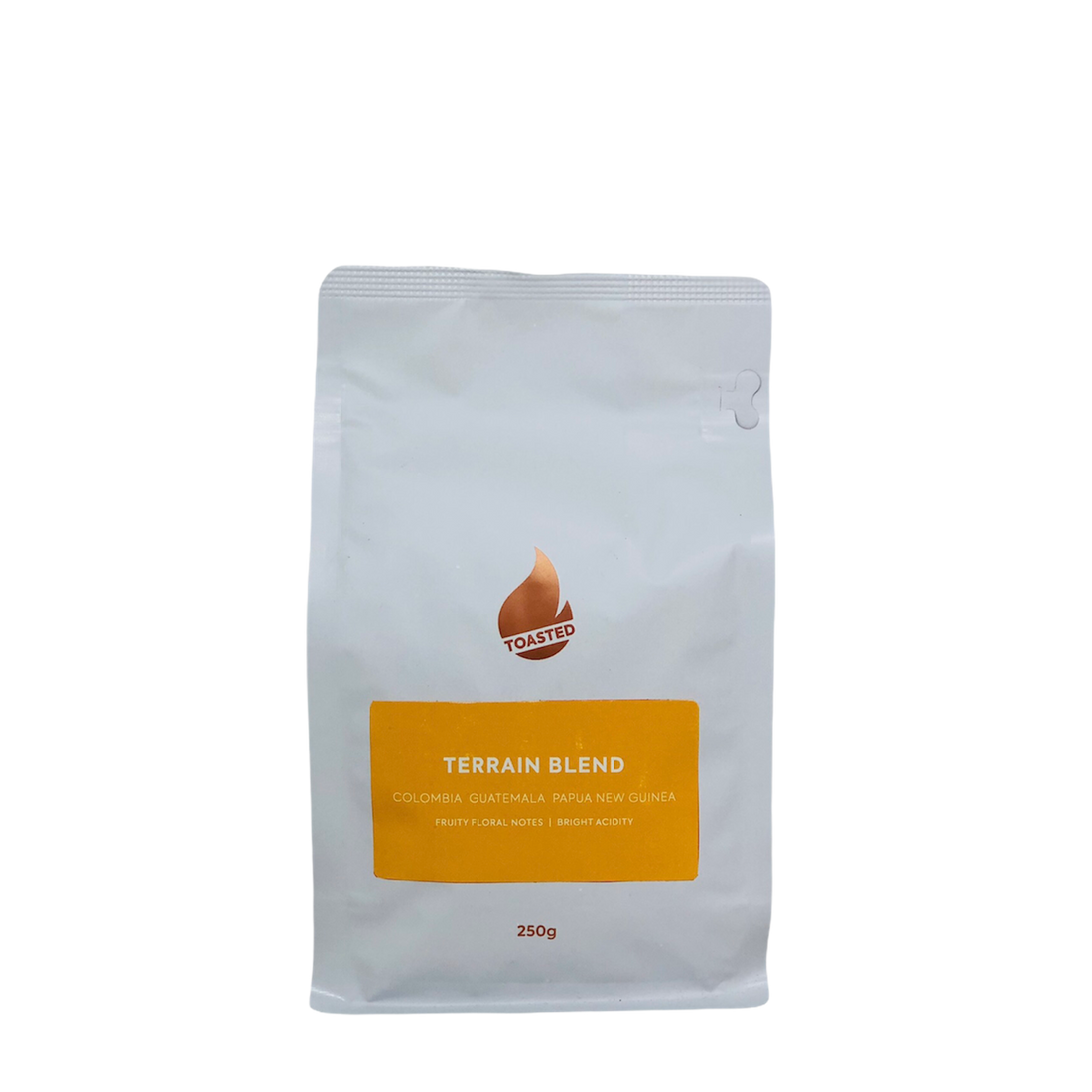 Toasted Coffee Terrain Blend 250gm Bag