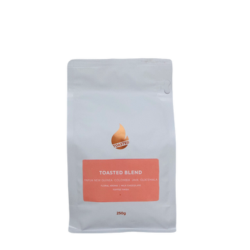 Toasted Coffee Toasted Blend 250gm Bag